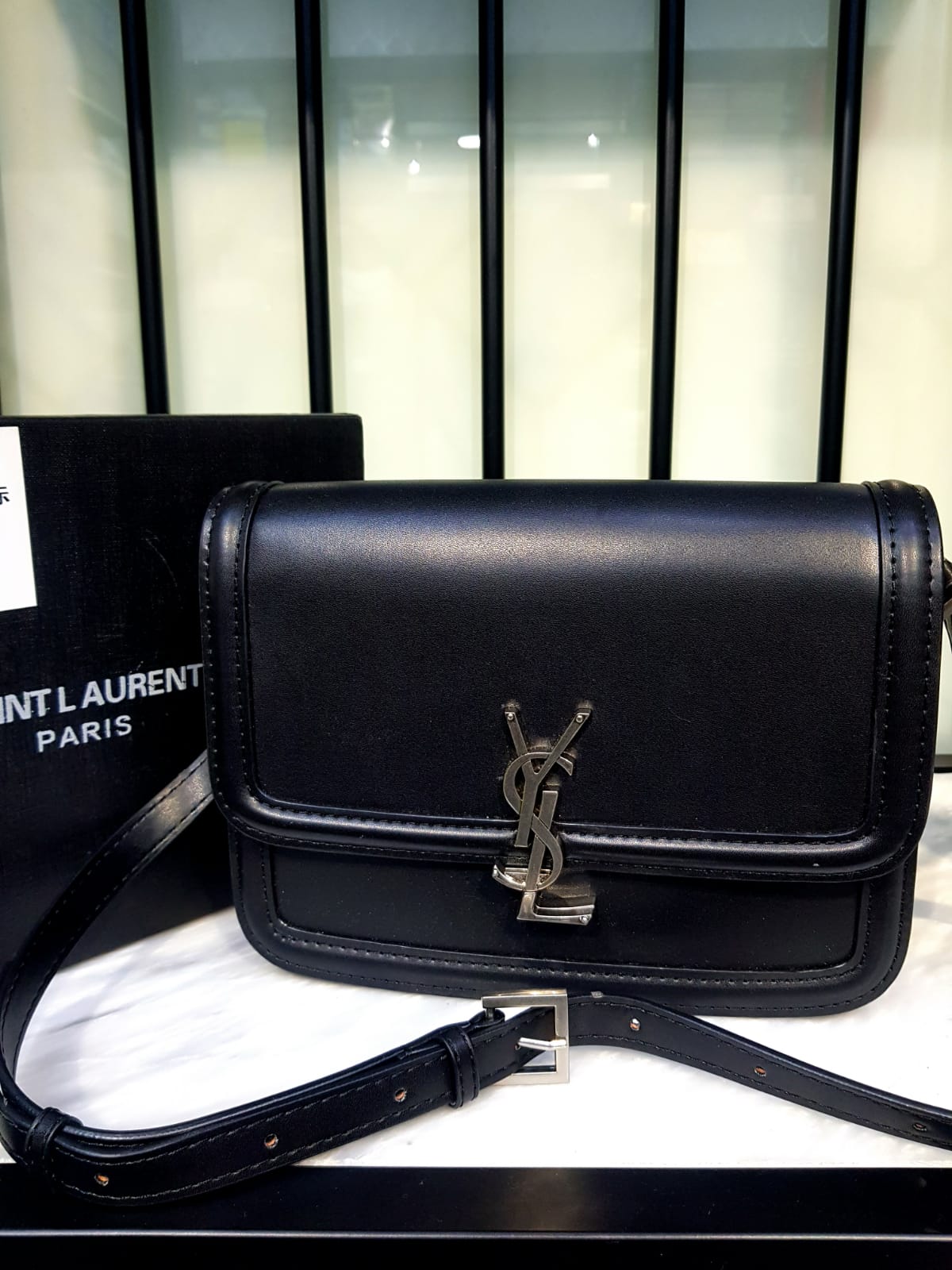 YSL Solferina Medium Satchel